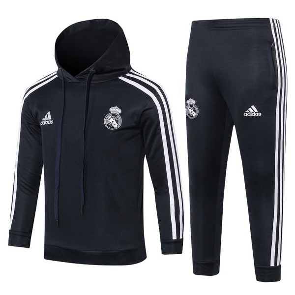 Chandal Niños Real Madrid 2018/19 Blanco Negro